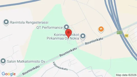 Commercial properties for sale i Nokia - kort over placeringen
