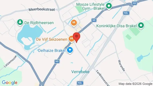 Lokaler til salg i Zottegem - kort over placeringen