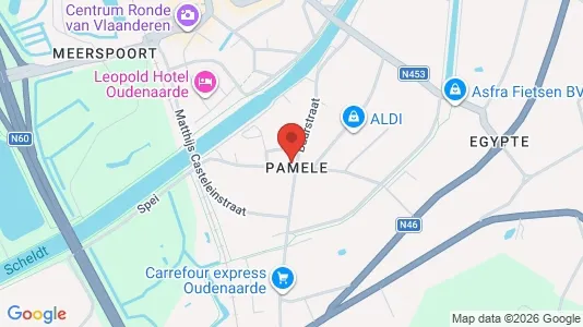 Gewerbeflächen zum Kauf i Oudenaarde - kort over placeringen