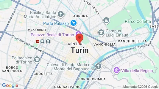 Propiedades comerciales En venta i Torino - kort over placeringen