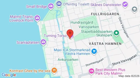 Lokale biurowe Do wynajęcia i Malmö City - kort over placeringen