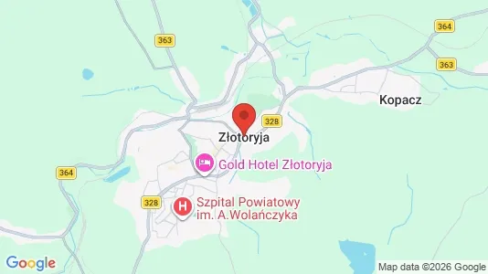 Büros zur Miete i Złotoryjski - kort over placeringen