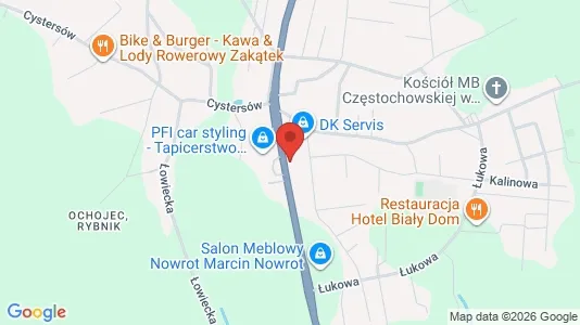 Espacios de oficina En alquiler i Rybnik - kort over placeringen