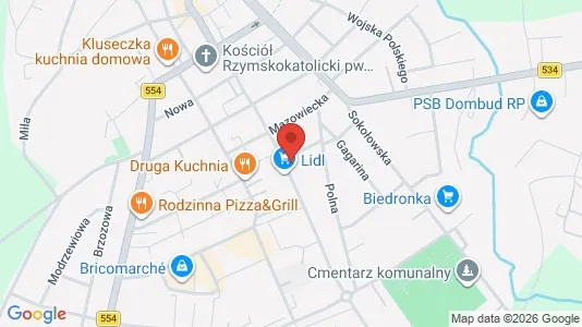 Büros zur Miete i Golubsko-Dobrzyński - kort over placeringen