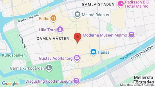 Büros zur Miete i Malmö City - kort over placeringen