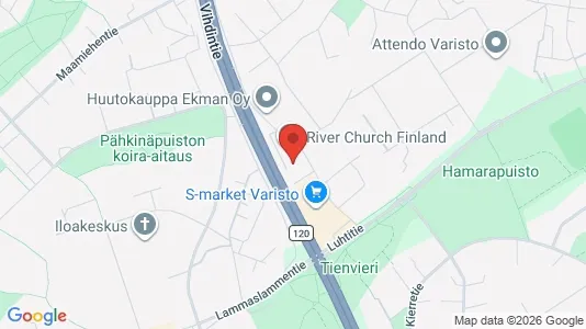 Lokaler til leie i Vantaa - kort over placeringen