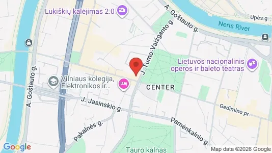 Office spaces for rent i Vilnius Senamiestis - kort over placeringen