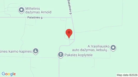 Nieruchomości przemysłowe Do wynajęcia i Marijampolės sav. - kort over placeringen