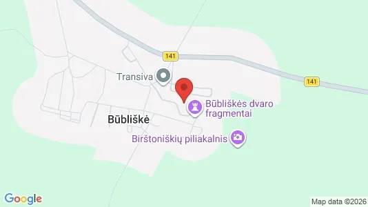 Lokaler til leie i Pagėgių sav. - kort over placeringen