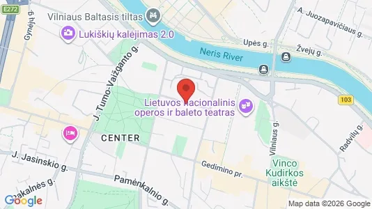 Kontorer til leie i Šiaulių m. sav. - kort over placeringen