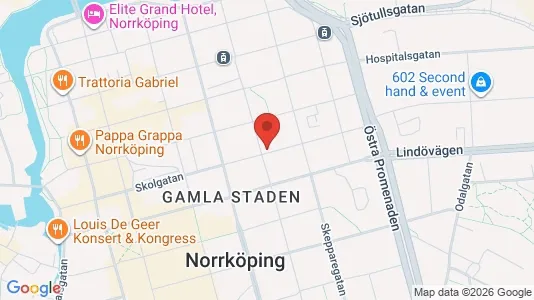 Nieruchomości komercyjne Do wynajęcia i Norrköping - kort over placeringen