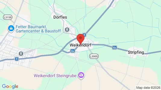 Nieruchomości komercyjne Na sprzedaż i Weikendorf - kort over placeringen