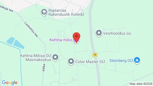 Commercial properties for sale i Kehtna - kort over placeringen