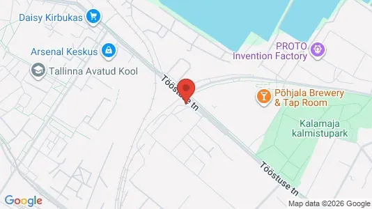 Commercial properties for sale i Põhja-Tallinn - kort over placeringen