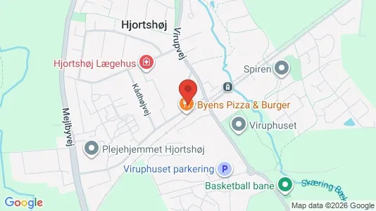 Commercial properties for sale i Hjortshøj - kort over placeringen