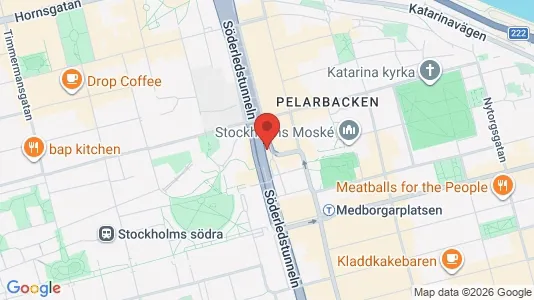 Büros zur Miete i Södermalm - kort over placeringen