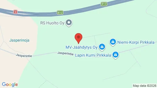 Werkstätte zur Miete i Pirkkala - kort over placeringen