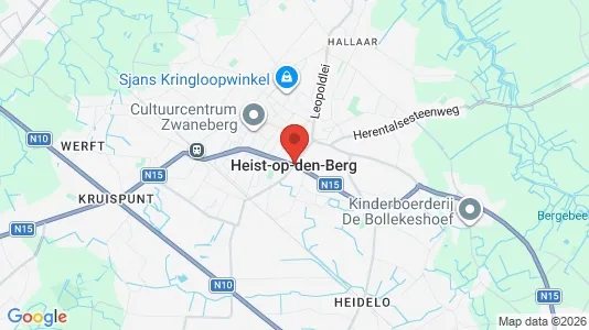 Office spaces for rent i Heist-op-den-Berg - kort over placeringen