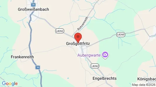 Office spaces for rent i Großgöttfritz - kort over placeringen