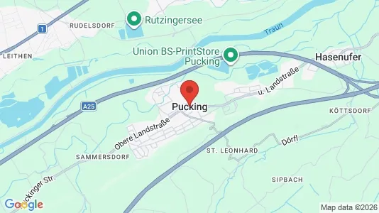 Lokale biurowe Do wynajęcia i Pucking - kort over placeringen