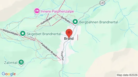 Commercial properties for sale i Brand - kort over placeringen