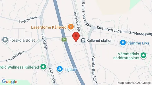 Kontorslokaler för uthyrning i Mölndal - kort over placeringen