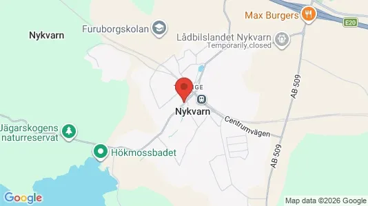 Ladenlokale zur Miete i Nykvarn - kort over placeringen