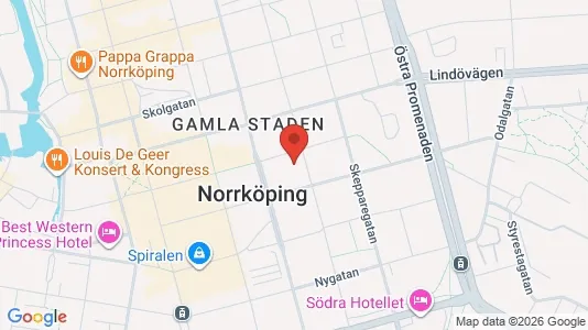 Nieruchomości komercyjne Do wynajęcia i Norrköping - kort over placeringen