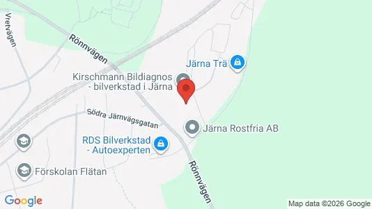 Industrial properties for rent i Södertälje - kort over placeringen