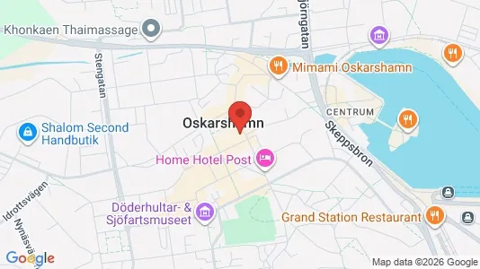 Nieruchomości komercyjne Do wynajęcia i Oskarshamn - kort over placeringen