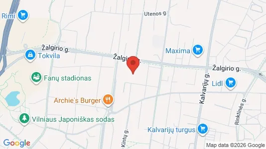 Office spaces for rent i Vilnius Šnipiškės - kort over placeringen