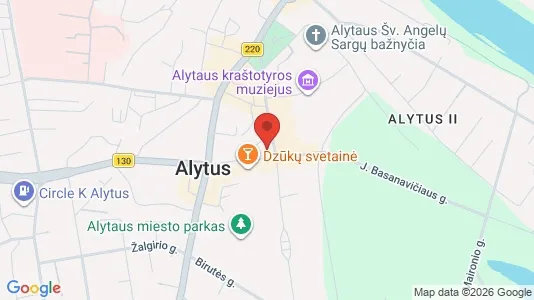 Office spaces for rent i Alytaus m. sav. - kort over placeringen