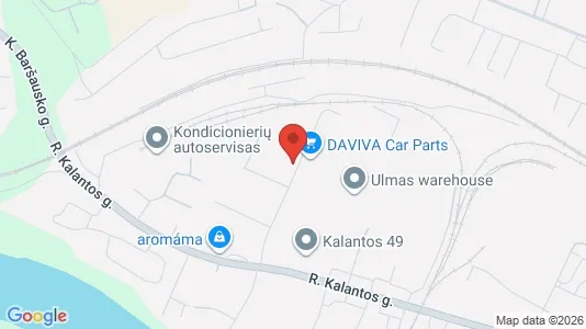 Werkstätte zur Miete i Kaunas - kort over placeringen