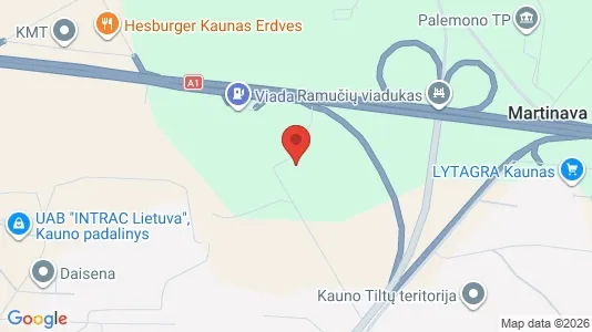 Teollisuuskiinteistöt Vuokrattavana i Kaunas - kort over placeringen