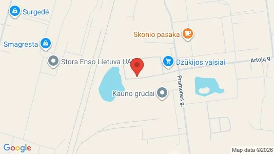 Commercial properties for rent i Alytaus m. sav. - kort over placeringen