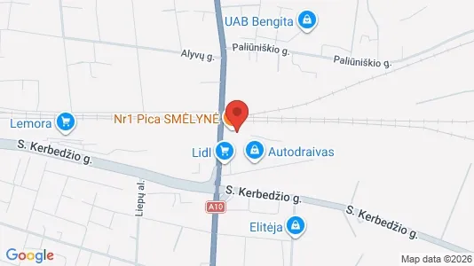 Office spaces for rent i Panevėžio m. sav. - kort over placeringen