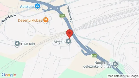 Büros zur Miete i Vilnius Vilkpėdė - kort over placeringen