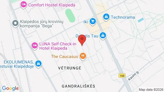 Nieruchomości komercyjne Do wynajęcia i Klaipėda - kort over placeringen