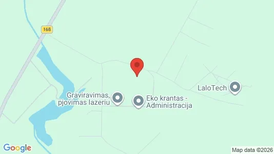 Kontorlokaler til leje i Klaipėdos r. sav. - kort over placeringen