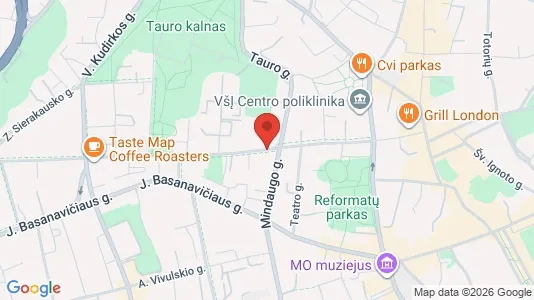 Office spaces for rent i Vilnius Naujamiestis - kort over placeringen
