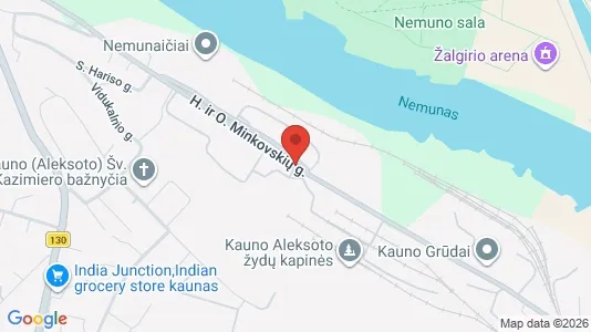 Werkstätte zur Miete i Kaunas - kort over placeringen