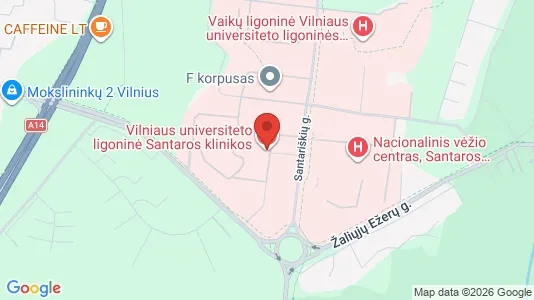 Lokaler til leie i Kaunas - kort over placeringen