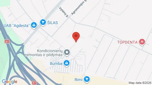Werkstätte zur Miete i Kaunas - kort over placeringen