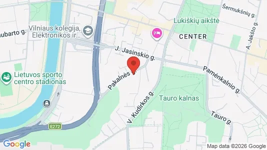 Office spaces for rent i Vilnius Senamiestis - kort over placeringen