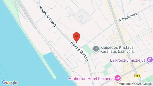 Office spaces for rent i Klaipėda - kort over placeringen