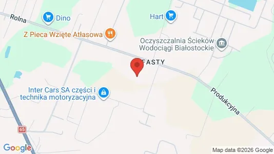 Lokale biurowe Do wynajęcia i Białystok - kort over placeringen