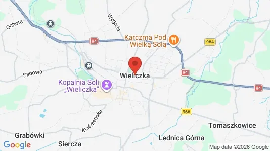 Espacios de oficina En alquiler i Wielicki - kort over placeringen
