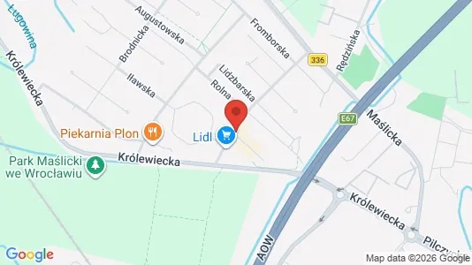 Büros zur Miete i Wrocław - kort over placeringen