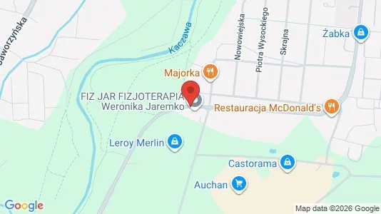 Büros zur Miete i Legnica - kort over placeringen