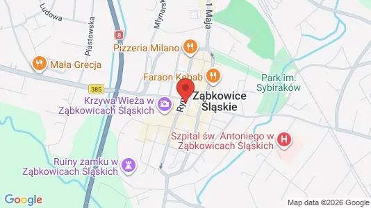 Lokale biurowe Do wynajęcia i Ząbkowicki - kort over placeringen